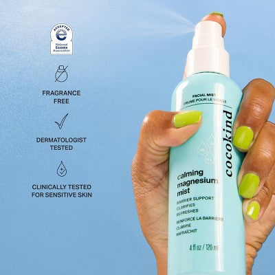 cocokind Calming Magnesium Face Moisturising Mist 4 fl oz - New