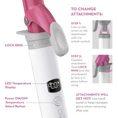 Conair Style Chemistry Starter Kit Power Handle + Curling Iron - Imperfect Box
