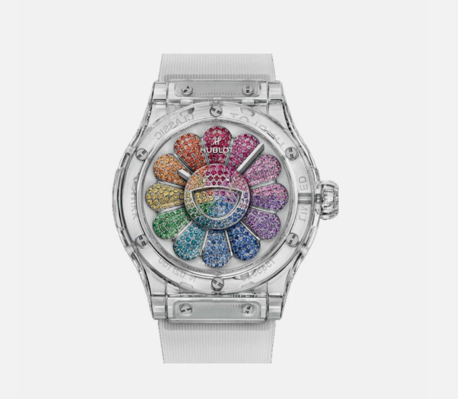hublot-takashi-murakami-sapphire-rainbow-classic-fusion-only-100-worldwide