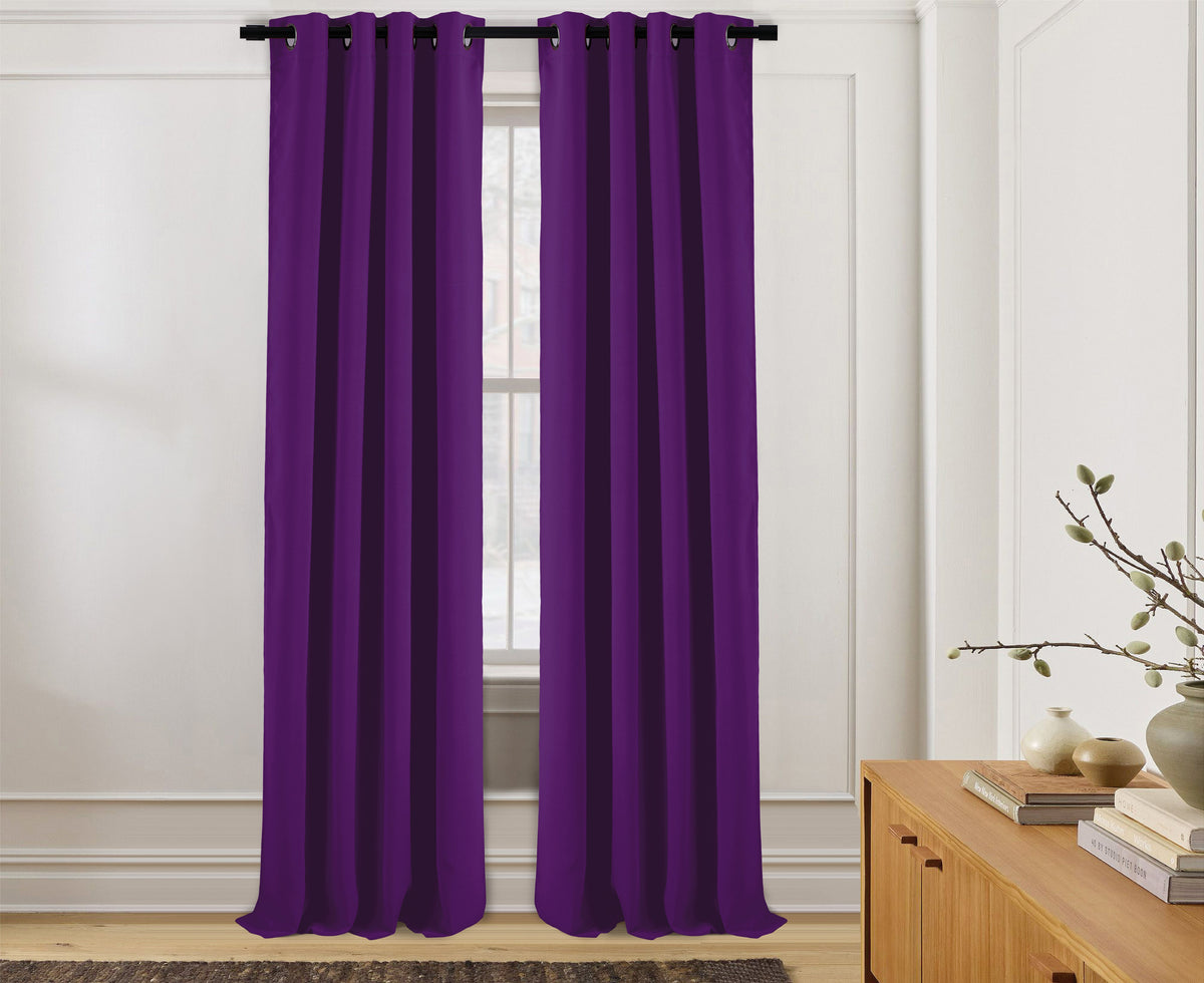 2 Pack - 55'' X 84'' Solid Thermal Blackout Panels (19 Colors)
