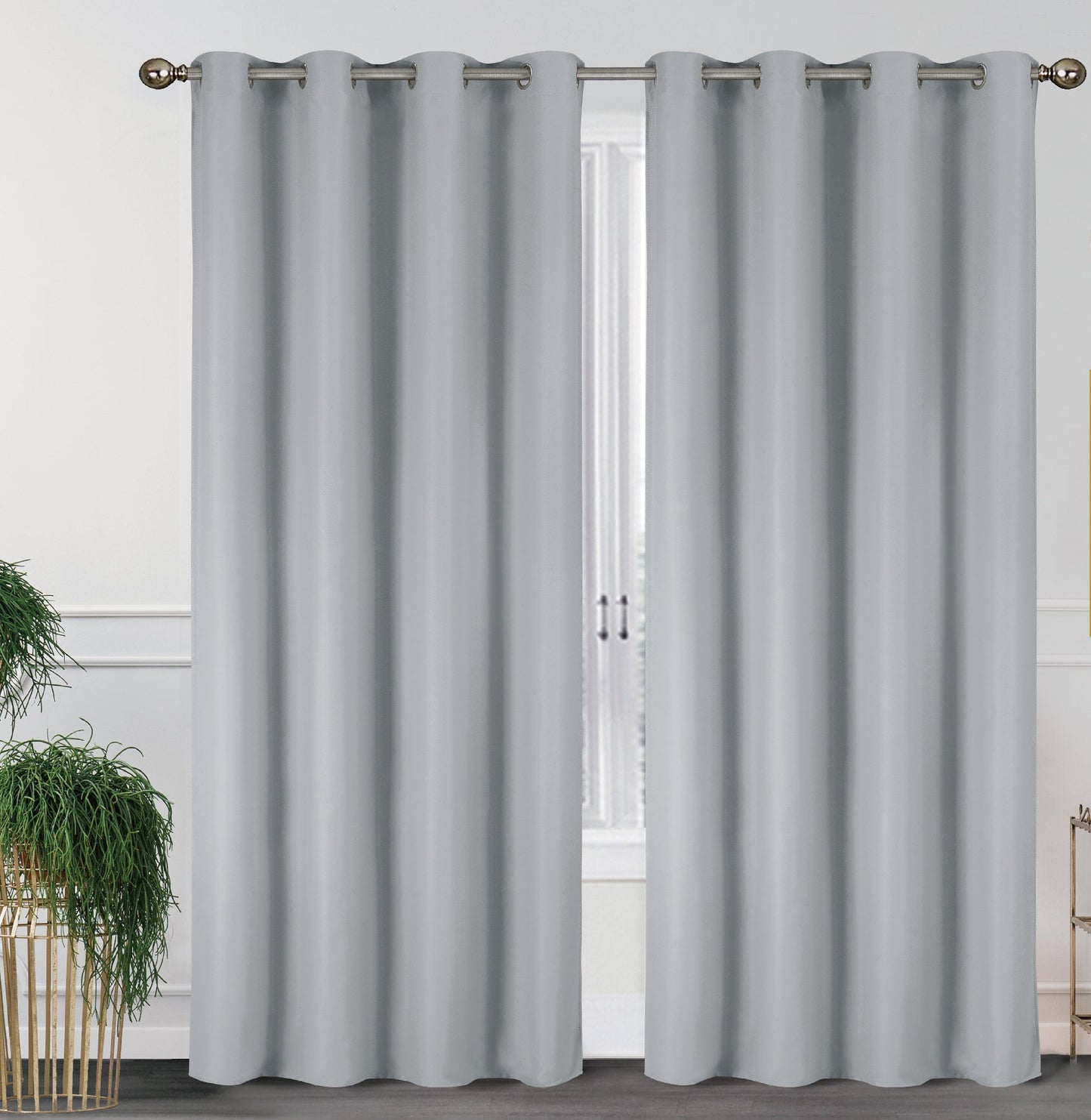 2 Pack - 55'' X 84'' Solid Thermal Blackout Panels (19 Colors)
