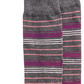 Alfani Men's Variegated Stripe Dress Socks  Dark Purple Size Regular