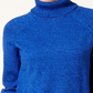 Karen Scott Women's Petite Cotton Turtleneck Sweater Blue Size Petite Small