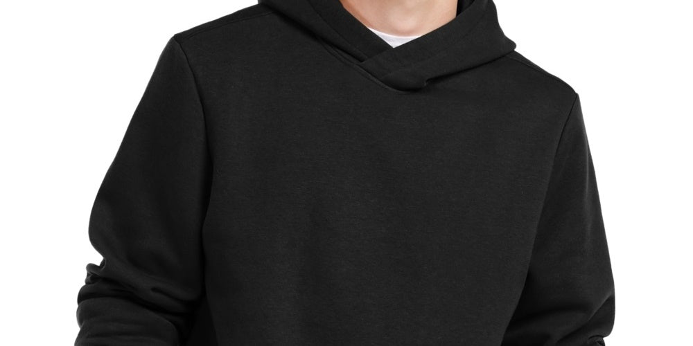 ID Ideology Men's Long Sleeve Crew Neck Draw String Sweater Black Size Small
