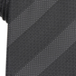 Alfani Men's Slim Textured Stripe Tie Black Size Regular