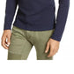 INC International Concepts Men's Pleated Textured Crew Sweatshirt Blue Size X-Large