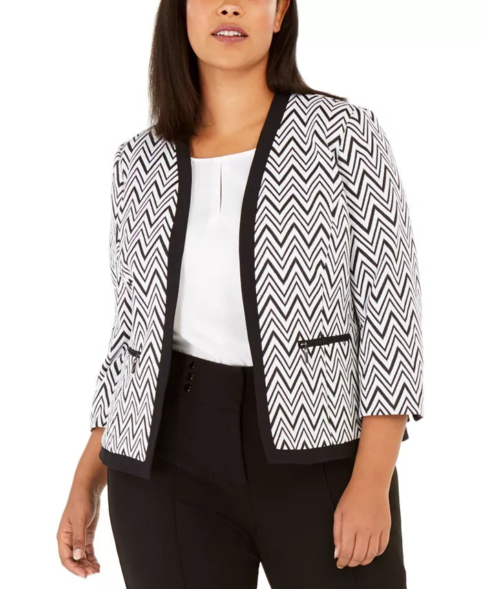 kasper-womens-plus-size-zigzag-knit-jacket-charcoal-size-20w