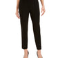 Kasper Women's Button-Detail Dress Pants Black Size 6