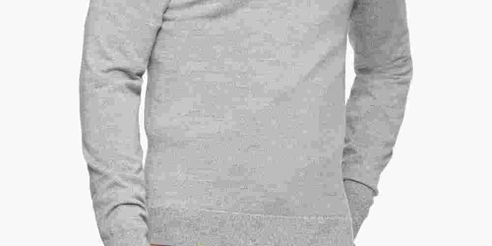 Calvin Klein Men's Merino Wool V-Neck Sweater Gray Size XX-Large