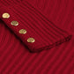 Alfani Women's Cherry Scoop Neck Ribbed Swing Sweater Red Size X-Large