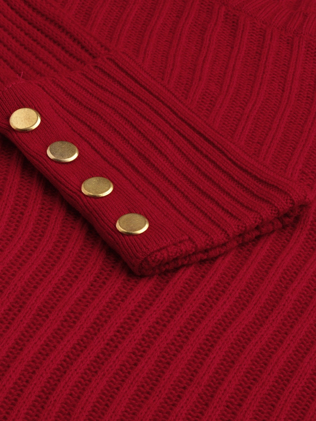 Alfani Women's Cherry Scoop Neck Ribbed Swing Sweater Red Size X-Large