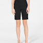 INC International Concepts Women's Pull-On Bermuda Shorts Black Size 4