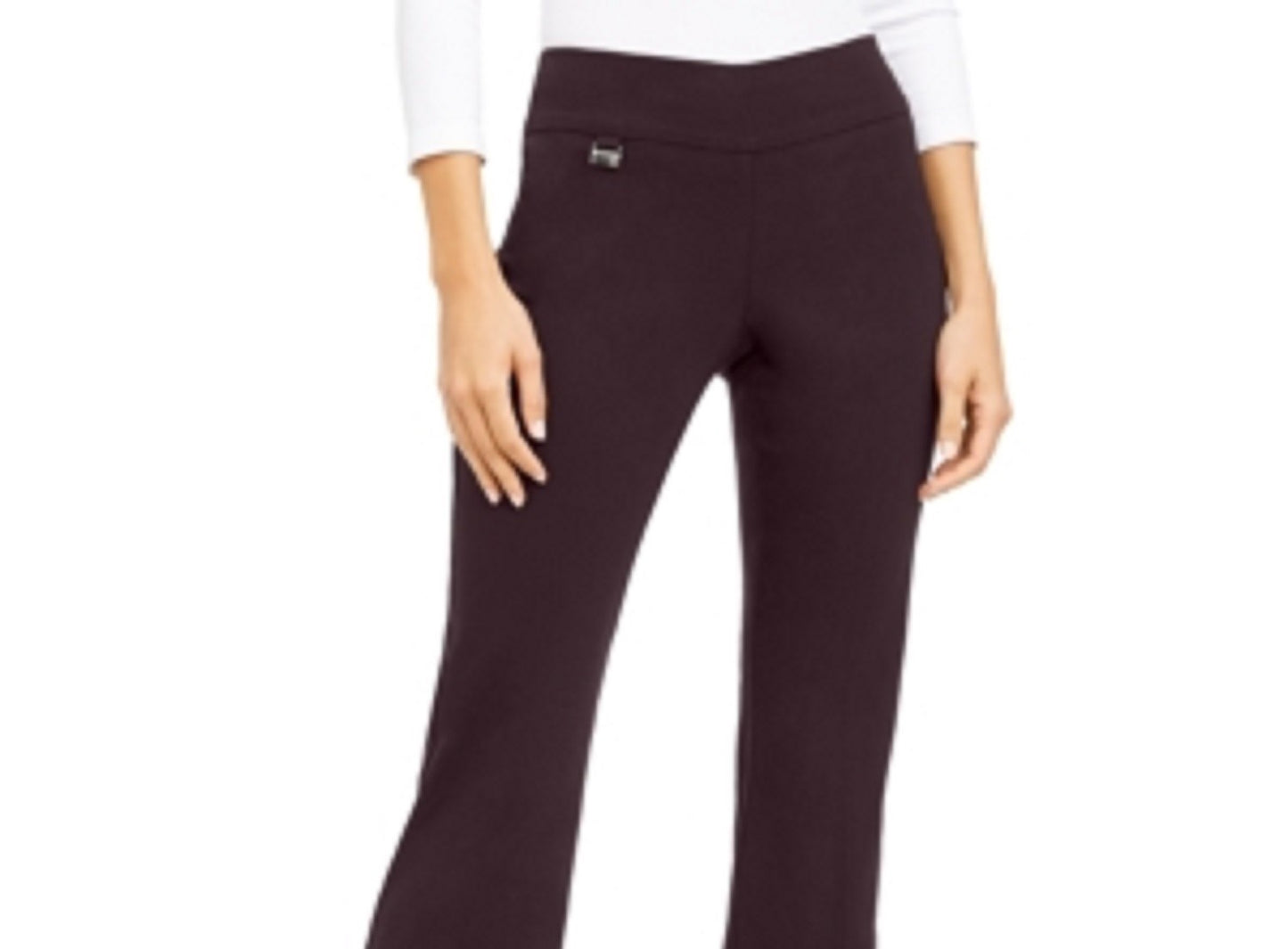 Alfani Women's Pull-On Trousers Red Size 6
