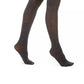 DKNY Women's Leopard-Print Tights Gray Size Small