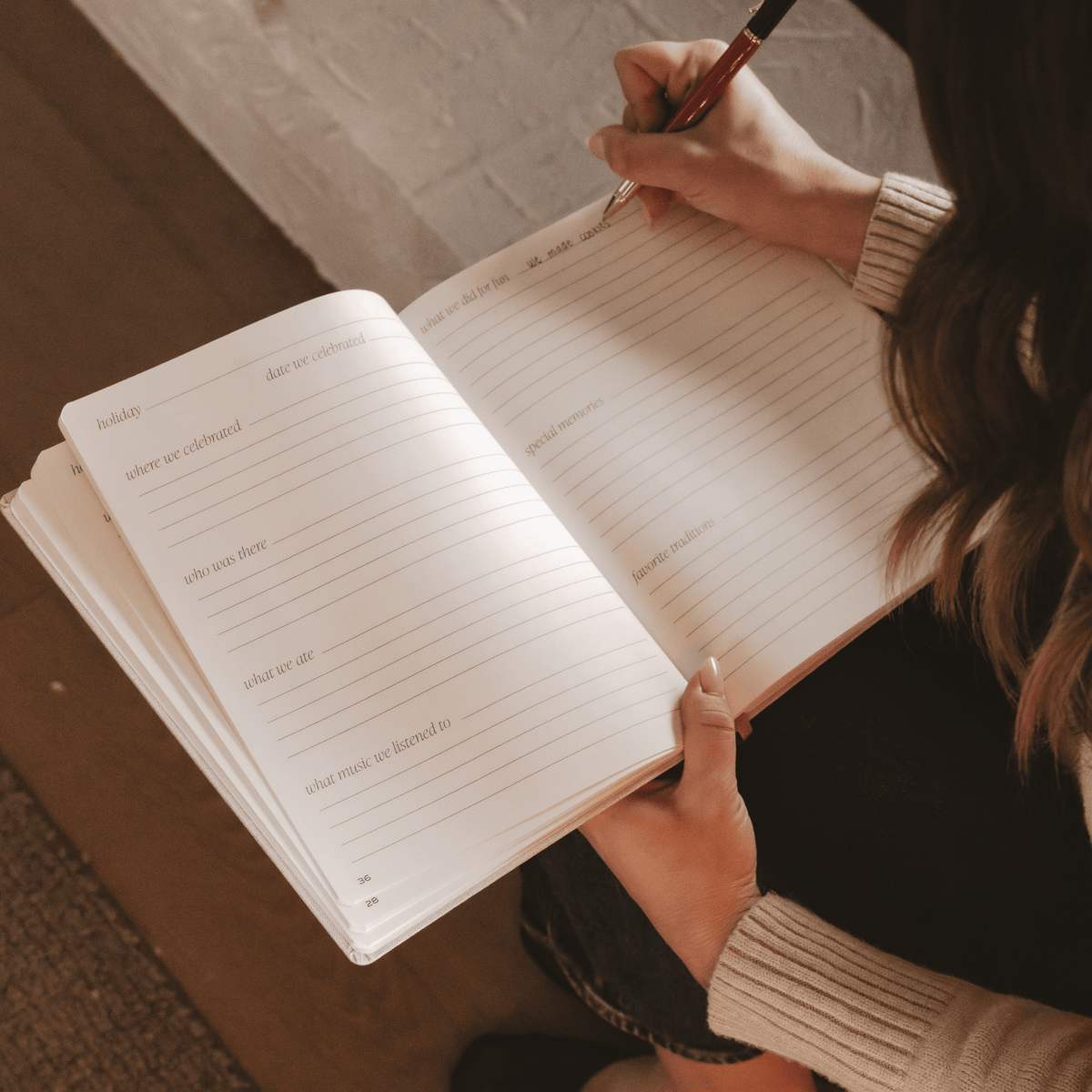 Holiday Memory Journal