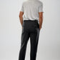 Pleated Wool Trouser Pants - Navy