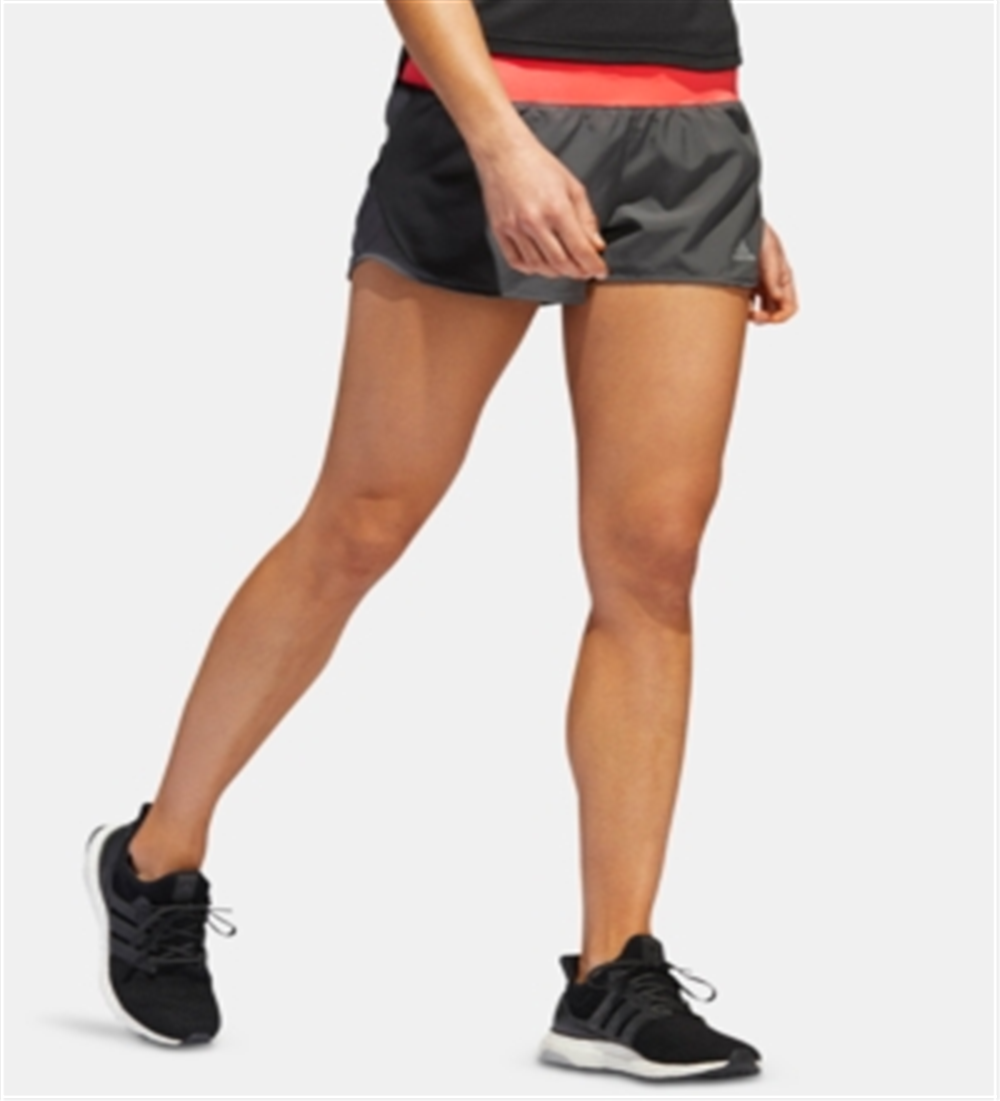 Adidas Women's Run It ClimaLite Shorts Gray Size Large