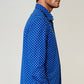 Retro Blues Long Sleeve Tech Shirt