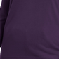 Karen Scott Women's Plus Size Ballet Neckline Sweater Purple Size 1X