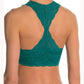 Free People Women's Intimates Floral Everyday Bras Green Size Small