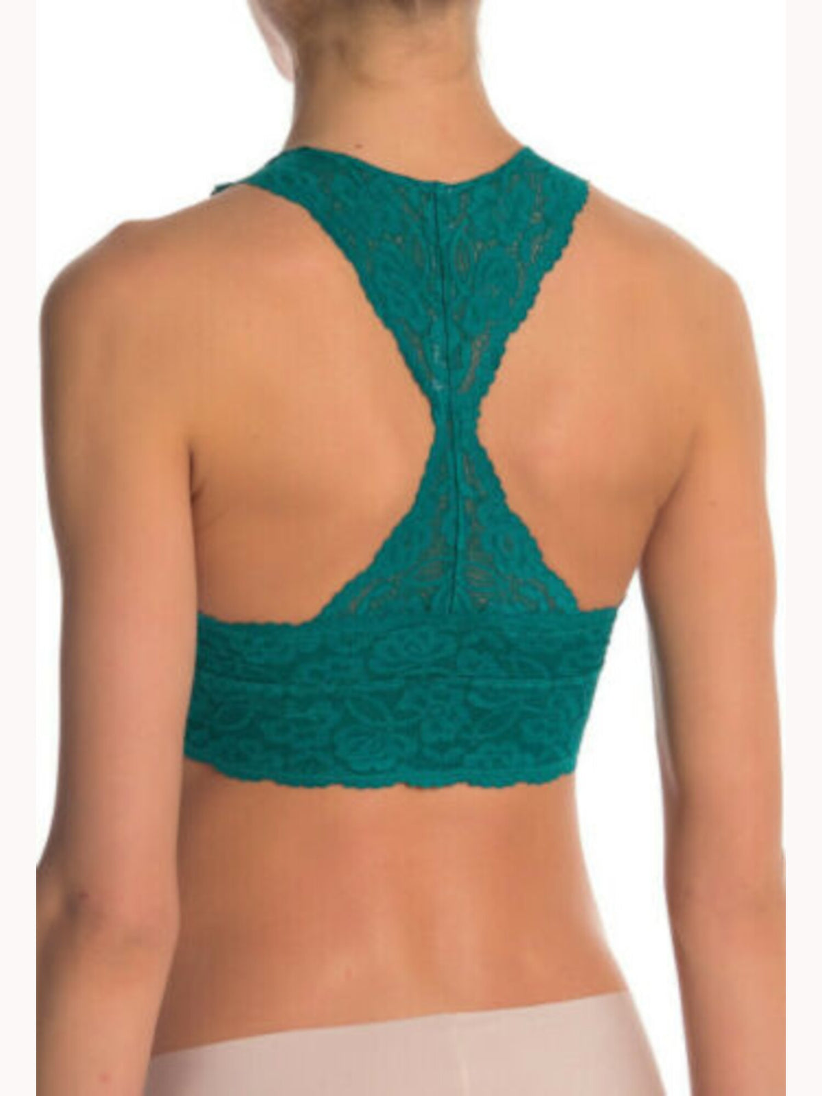 Free People Women's Intimates Floral Everyday Bras Green Size Small