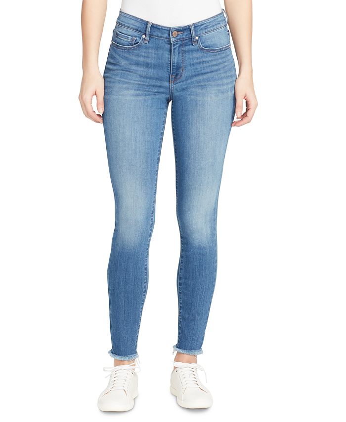 William Rast Women's Perfect Mid Rise Skinny Jeans Blue Size 26