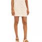 Bar III Women's Faux-Suede Button-Front Mini Skirt Beigekhaki Size 0