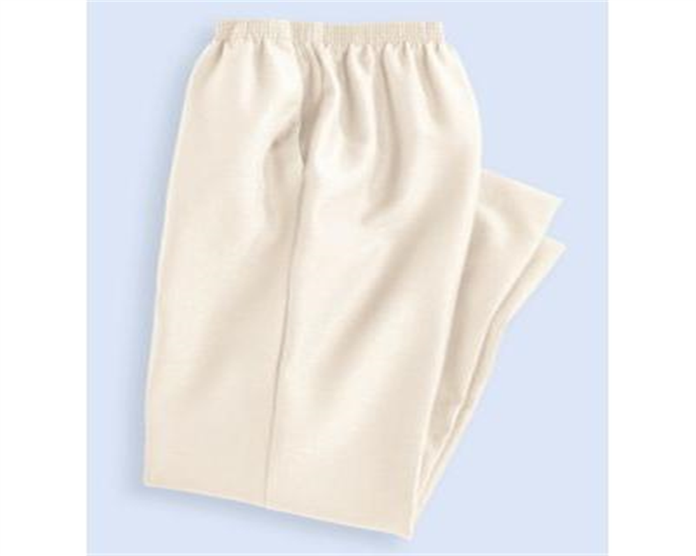 Alfred Dunner Women's Alfred Dunner Classic Pants White Size Size 10
