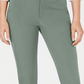 Charter Club Women's Newport Tummy Control Slim Fit Pants Green Size 6