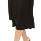 Alfani Women's Faux-Wrap Skirt Black Size 4