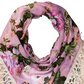 Steve Madden Women's Keep Blooming Triangle Scarf Pink One Size