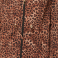 Charter Club Women's Leopard Print ZiPetite Per Print Jacket Brown Size Petite S