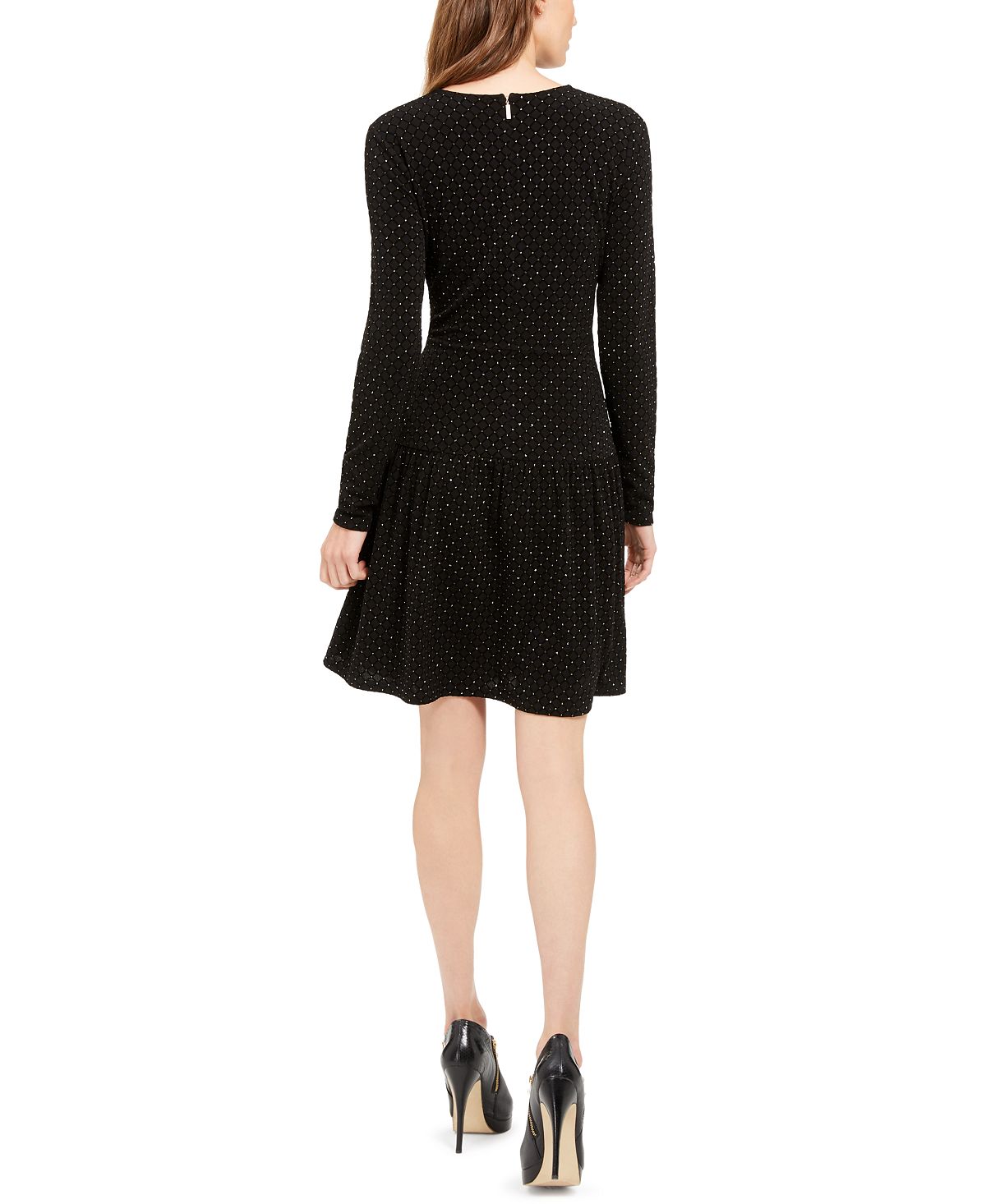 Michael Michael Kors Embellished Shirt Dress Size Petite L