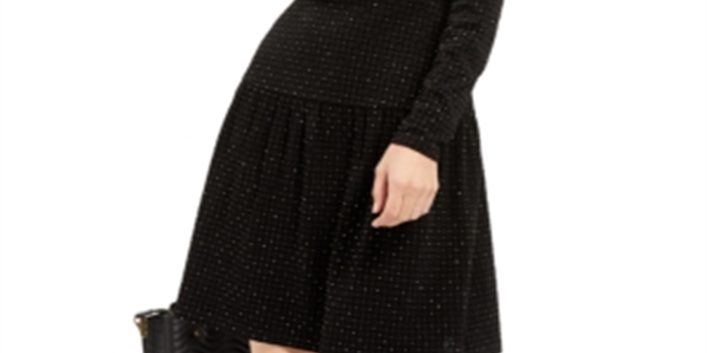 Michael Michael Kors Embellished Shirt Dress Size Petite L