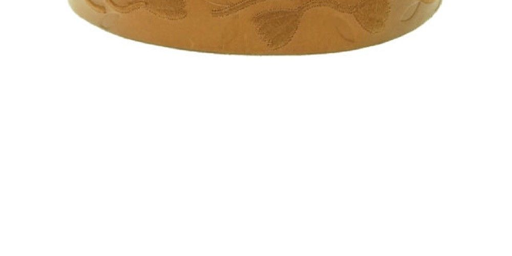 Fossil Women's Modern Floral Vine Belt Brown Size S
