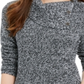 Style & Co Women's Embellished Ribbed Long Sleeve Cowl Neck Sweater White Size XX-Large