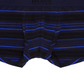 Boss Men's Stripe Boxer Briefs Blue Size Large