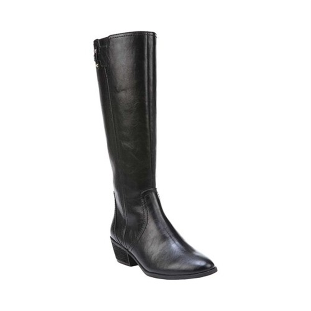Dr. Scholl's Women's Brilliance Wide Calf Tall Boot Black Size 9.5