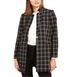 calvin-klein-womens-plaid-button-topper-jacket-black-size-2