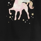 Epic Threads Toddler Girl's Winged Unicorn T-Shirt Black Size 4T