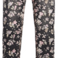 Epic Threads Big Girl's Floral Print Skinny Jeans  Black Size 10