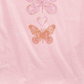 Epic Threads Big Girl's Butterfly Print T-Shirt Pink Size Medium