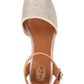Style & Co. Womens Mailena Faux Leather Wedge Sandals Brown Size 8.5 M