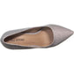 Call It Spring Women's Agrirewiel Pointed Toe Dress Pumps Pewter Gray Size 6.5 B