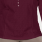 Karen Scott Women's loral 3/4 Sleeve with Buttons Sweater Wine Size Petite X-Large