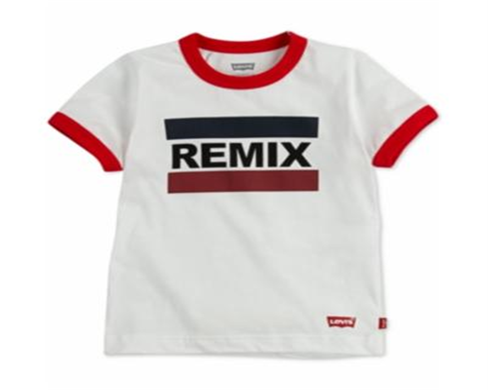 Levi's Daddy & Me Collection Little Boy's Remix Graphic Cotton T-Shirt White Size 4