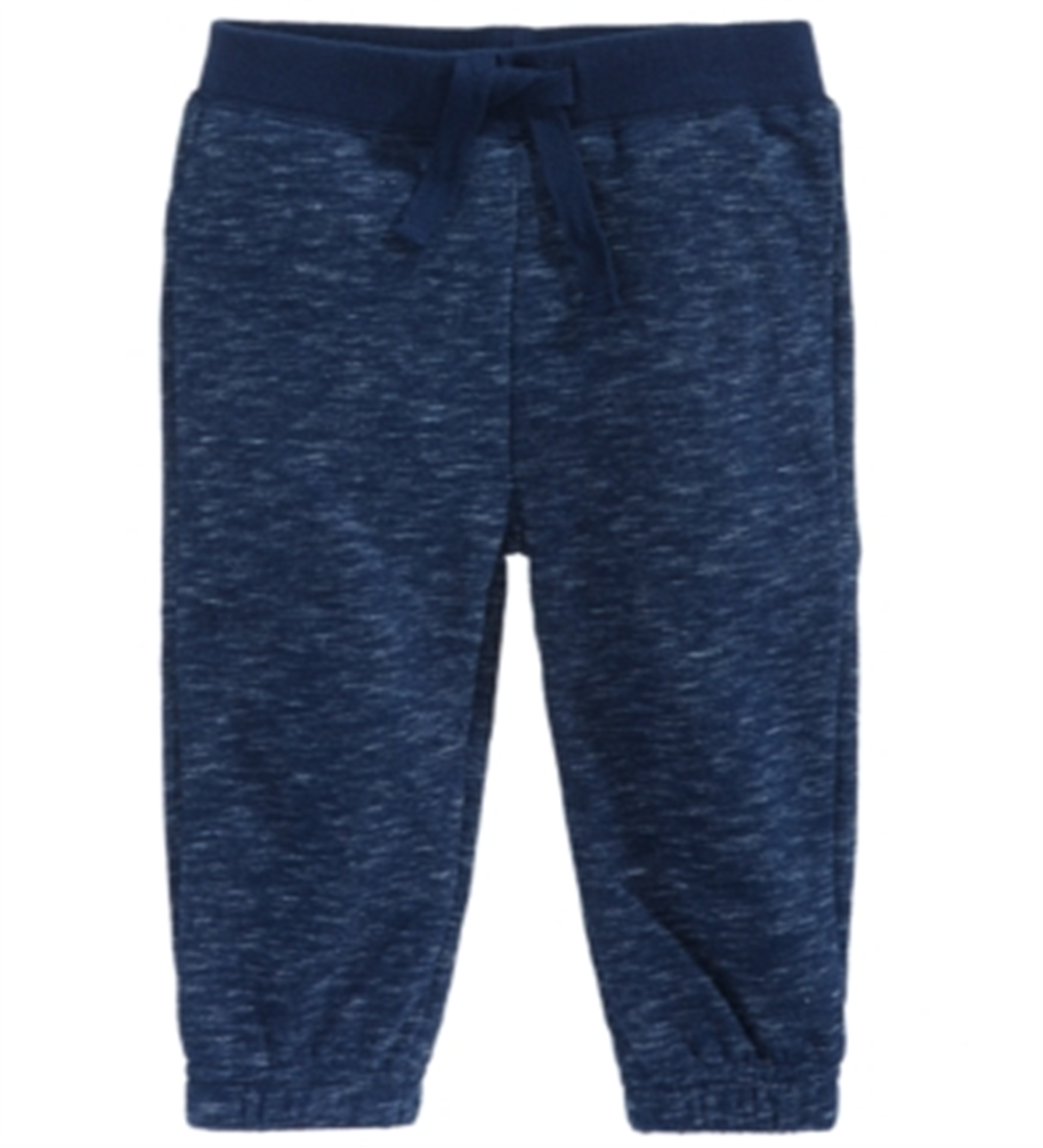 First Impressions Toddler Boy's Marled Jogger Pants Blue Size 4T