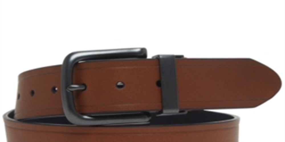 Levi's Men's Reversible Casual Belt Brown/Black Size Large