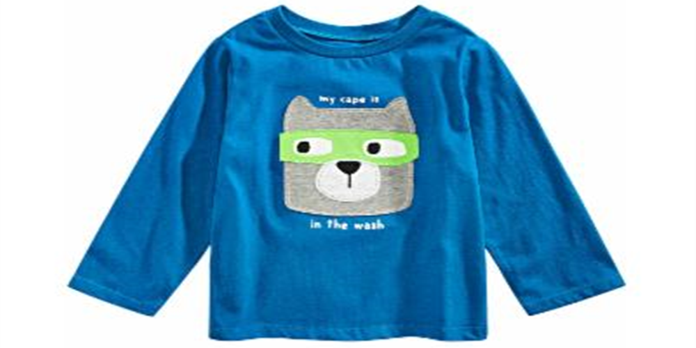 First Impressions Toddler Boy's Cape Dog-Print T-Shirt Blue Size 2T