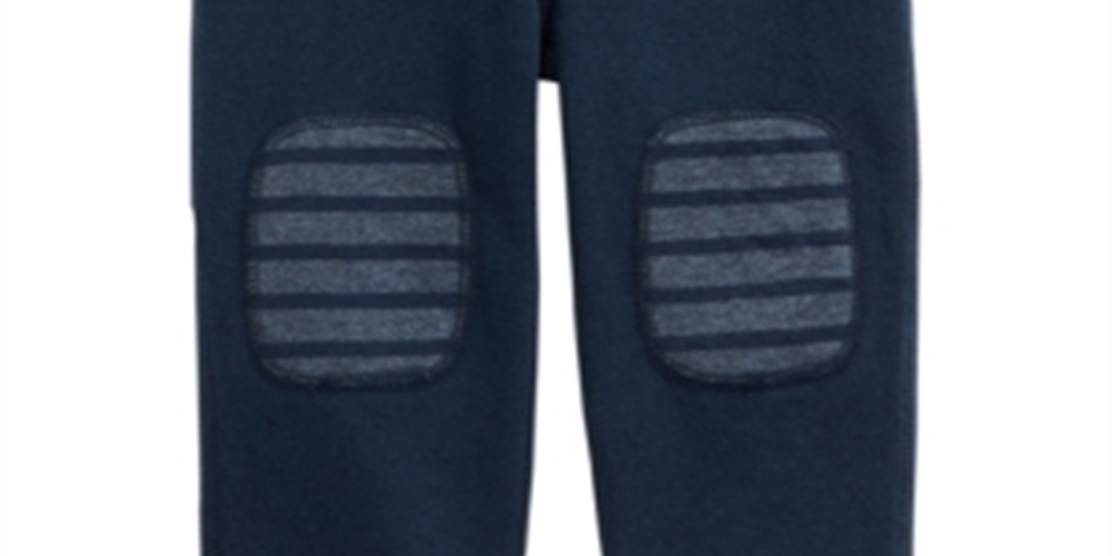 First Impressions Baby Boy's Knee Patch Pants Blue Size 18MOS